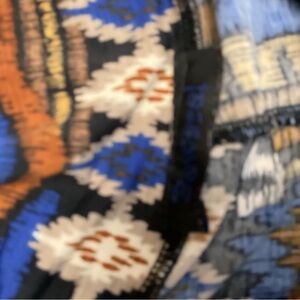 Tribal Patterned maxi skirt